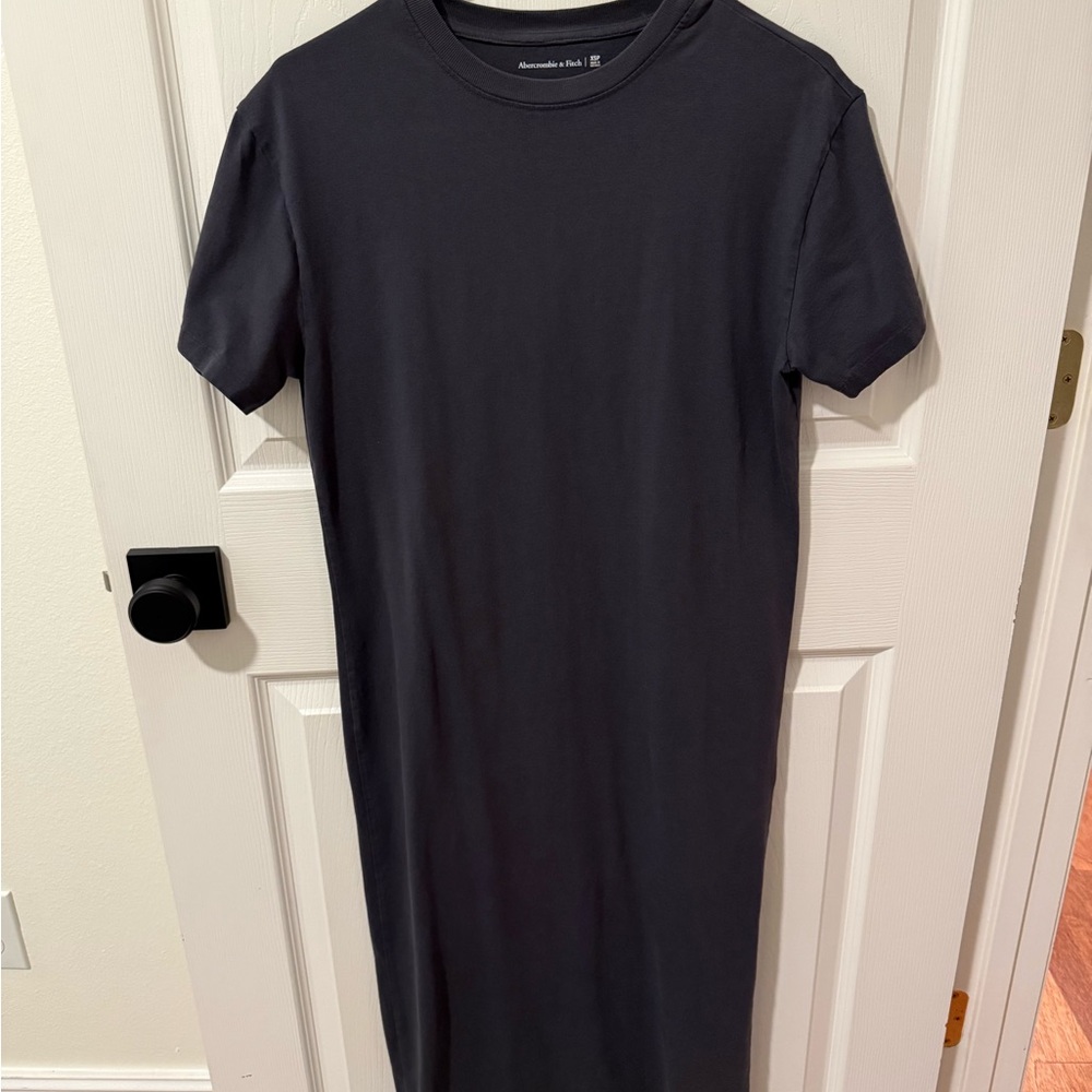 Women’s Grey T-Shirt Maxi Dress
